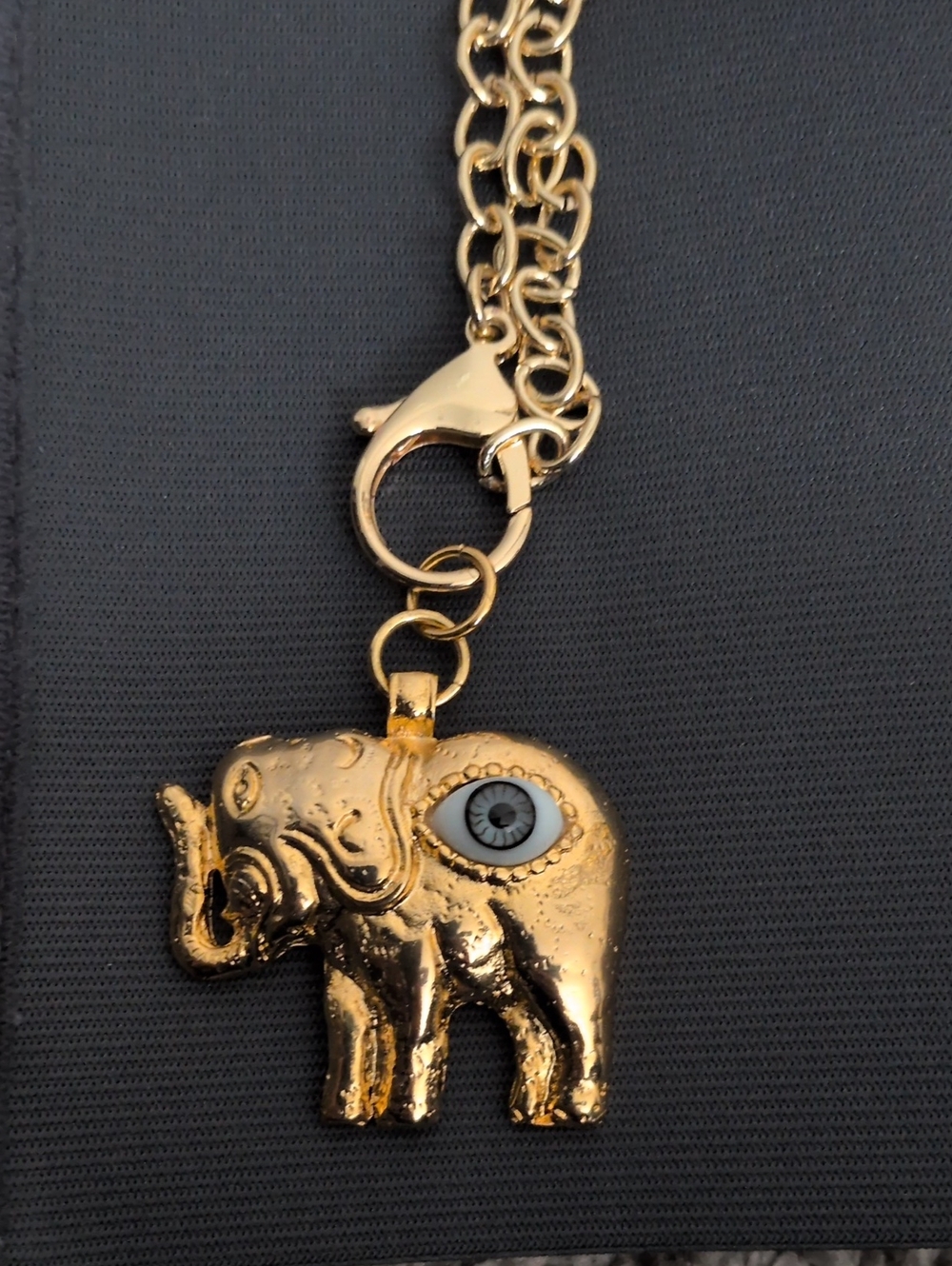Gold Elephant Pendant Necklace - Women's Jewelry